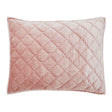 Orchids Lux Clermont Geomatric Rose 20 X 26 Quilt Sham
