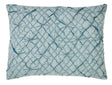 Orchids Lux Mirabelle Geomatric Teal 20 X 26 Quilt Sham