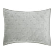 Orchids Lux Luna Stitch Ice Mint 20 X 26 Quilt Sham