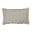 Orchids Lux Dana Texture Beige 14 X 26 Decorative Bed Throw Pillow