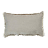 Orchids Lux Dana Texture Beige 14 X 26 Decorative Bed Throw Pillow