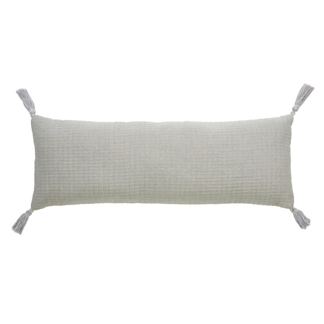 Orchids Lux Molly Geomatric Beige 14 X 26 Bed Throw Deco Pillows