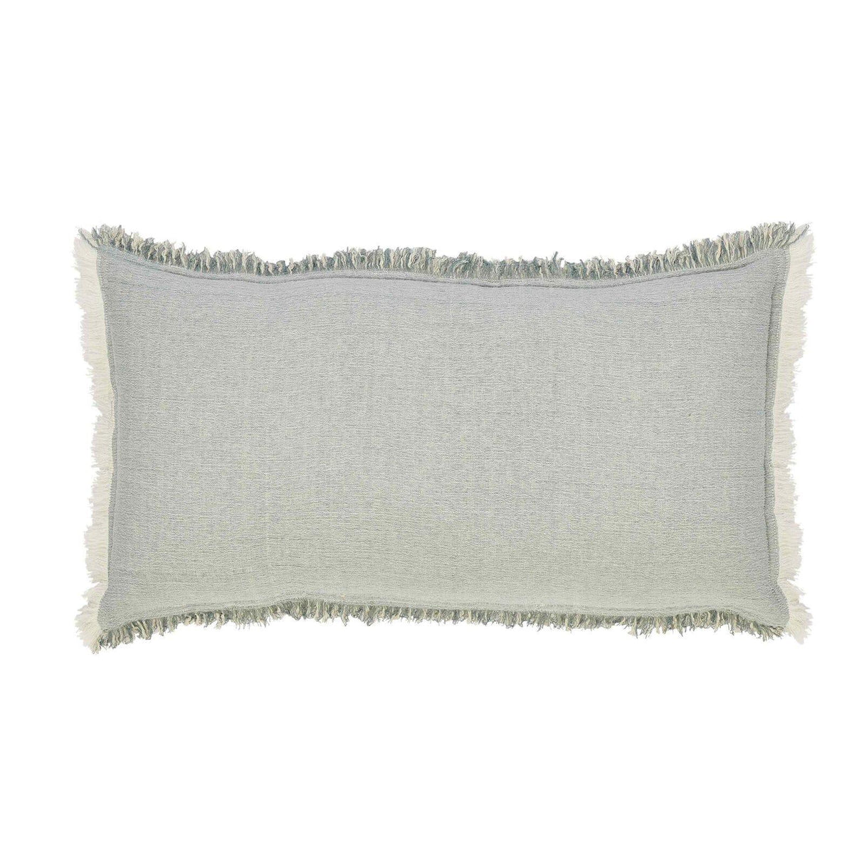 Orchids Lux Dana Texture Mint 14 X 26 Decorative Bed Throw Pillow