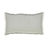 Orchids Lux Dana Texture Mint 14 X 26 Decorative Bed Throw Pillow