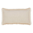 Orchids Lux Monroe Texture Dune/Pearl 14 X 26 Decorative Bed Throw Pillow
