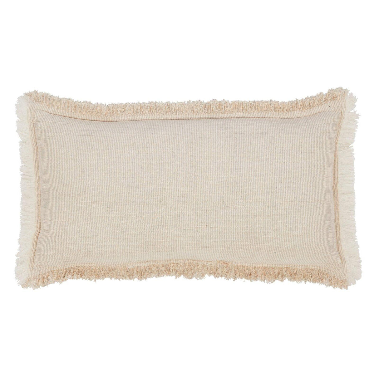 Orchids Lux Monroe Texture Dune/Pearl 14 X 26 Decorative Bed Throw Pillow