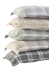 Orchids Lux Doyle Geomatric Grey 16 X 40 Decorative Bed Throw Pillow