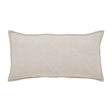 Orchids Lux Tivoli Geomatric Beige 14 X 26 Bed Throw Deco Pillows