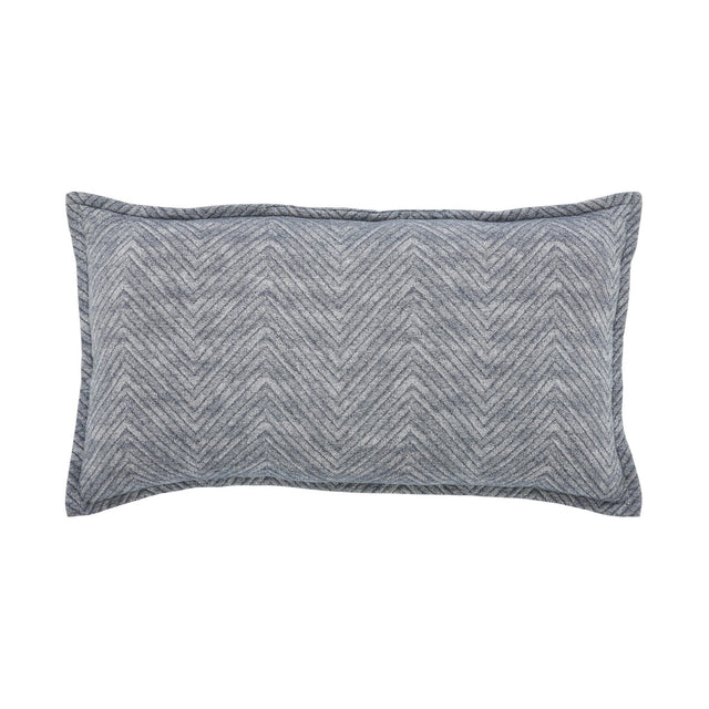Orchids Lux Tivoli Geomatric Navy 14 X 26 Bed Throw Deco Pillows