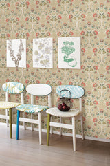 A-Street Prints Kismet 1014-001808 Coral Wallpaper