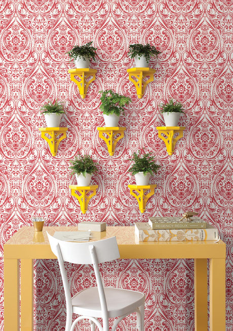 A-Street Prints Kismet 1014-001865 Red Wallpaper