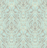 A-Street Prints Kismet 1014-001866 Turquoise Wallpaper