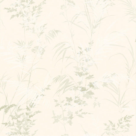 Brewster Home Fashions Tory Cream Tropical Leaves Wallpaper