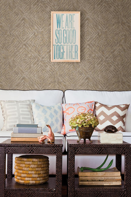 A-Street Prints Restored 2540-24002 Bronze Wallpaper