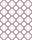 A-Street Prints Origin Burgundy Quatrefoil Wallpaper
