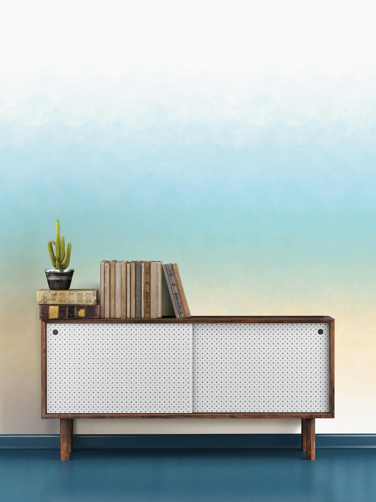 A-Street Prints Ami 2657-01862 Turquoise Wallpaper