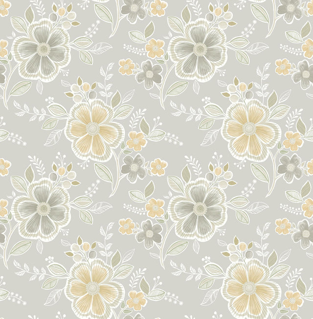 A-Street Prints Ami 2657-22204 Honey Wallpaper