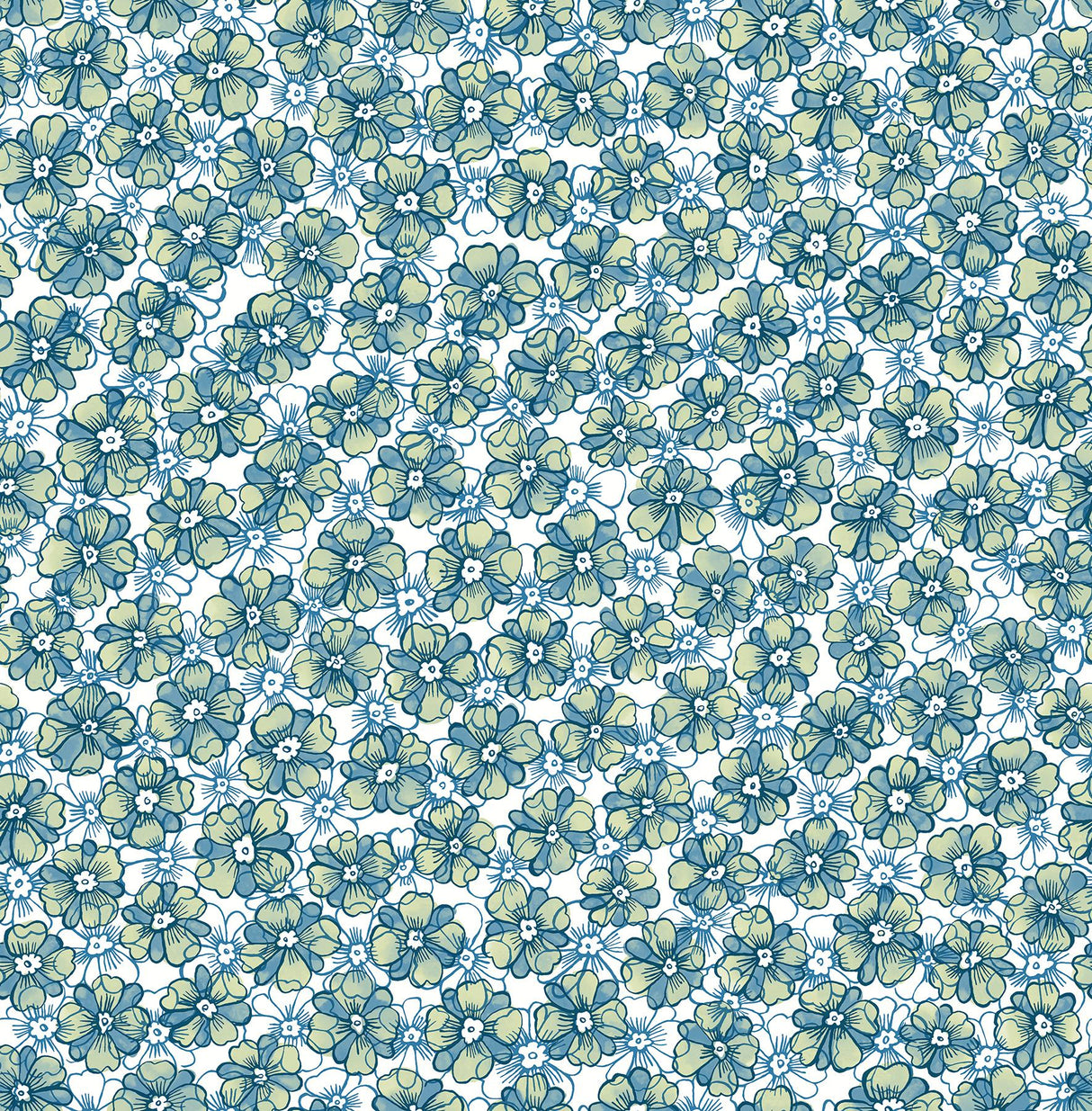 A-Street Prints Ami 2657-22224 Blue Wallpaper