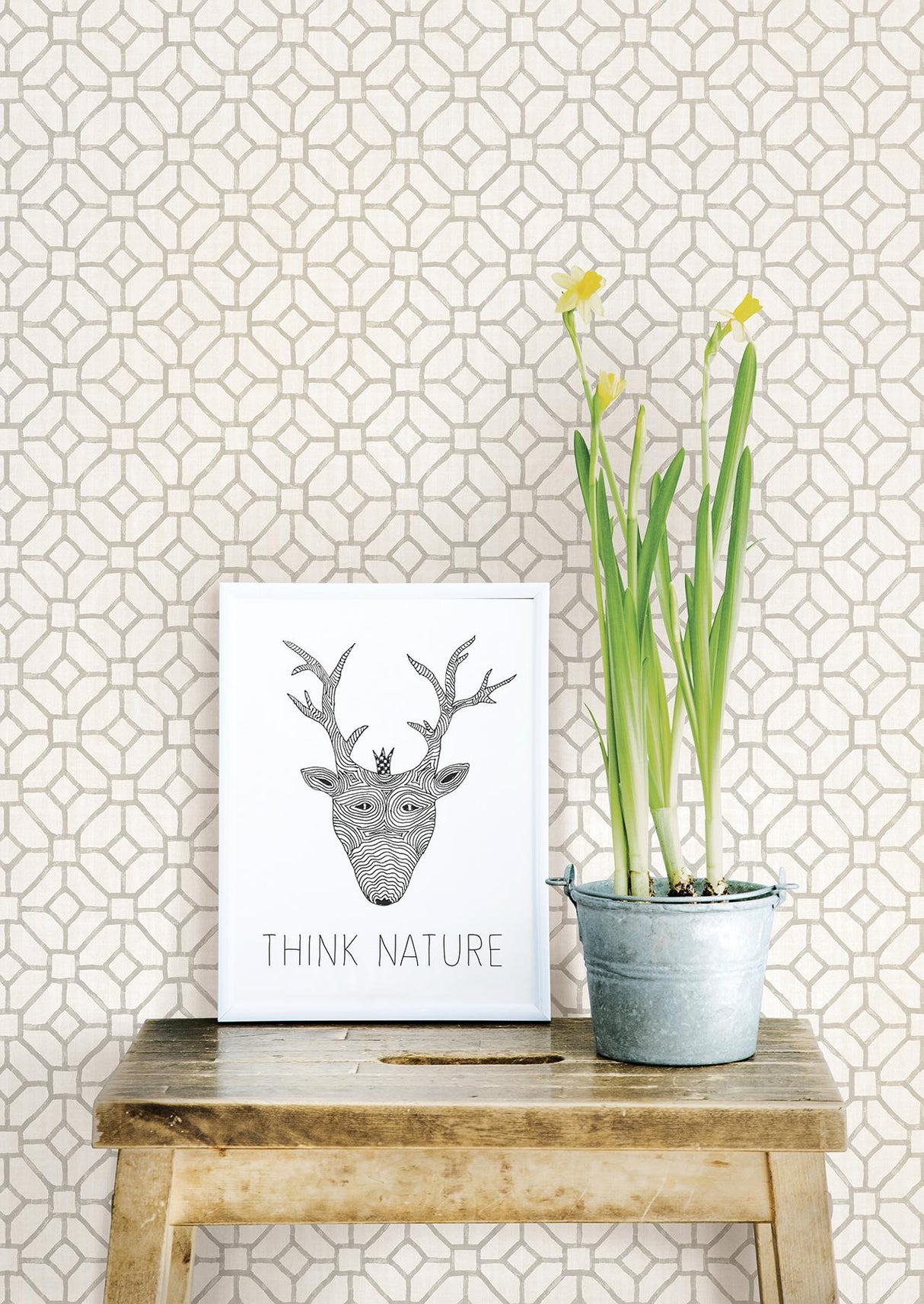 A-Street Prints Ami 2657-22239 Light Grey Wallpaper