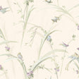 Brewster Home Fashions Harriet Purple Botanical Wallpaper