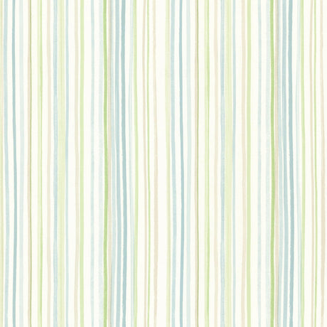 Brewster Home Fashions Lanata Teal Stripe Wallpaper