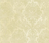 Brewster Home Fashions Mystify Beige Damask Wallpaper