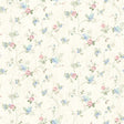Brewster Home Fashions Persimone Periwinkle Floral Vine Wallpaper