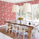 A-Street Prints Mirabelle 2702-22710 Coral Wallpaper
