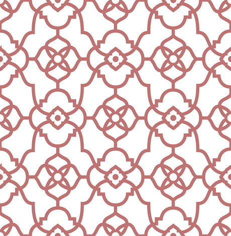 A-Street Prints Mirabelle 2702-22719 Coral Wallpaper