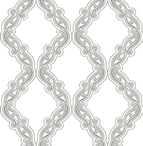 A-Street Prints Mirabelle 2702-22726 Grey Wallpaper
