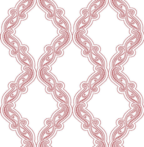 A-Street Prints Mirabelle 2702-22728 Coral Wallpaper