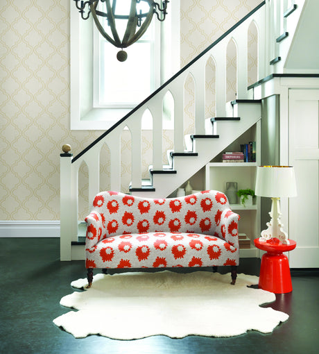 Brewster Home Fashions Brewster For Your Bath III 2704-21800 Cream Wallpaper