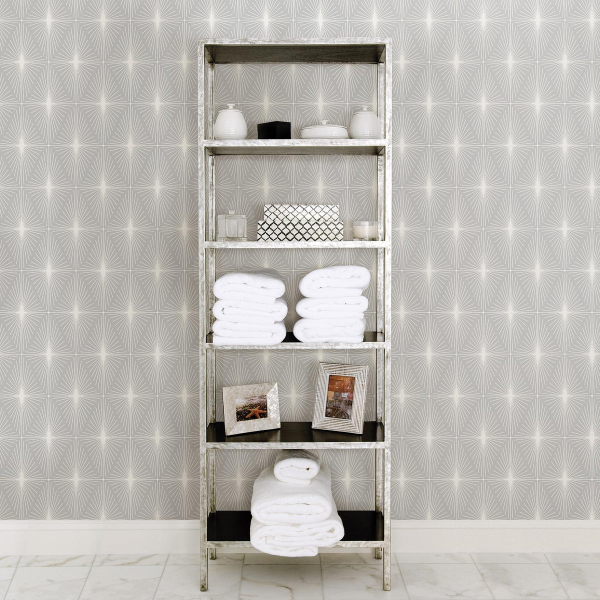 A-Street Prints Eclipse 2716-23871 Grey Wallpaper