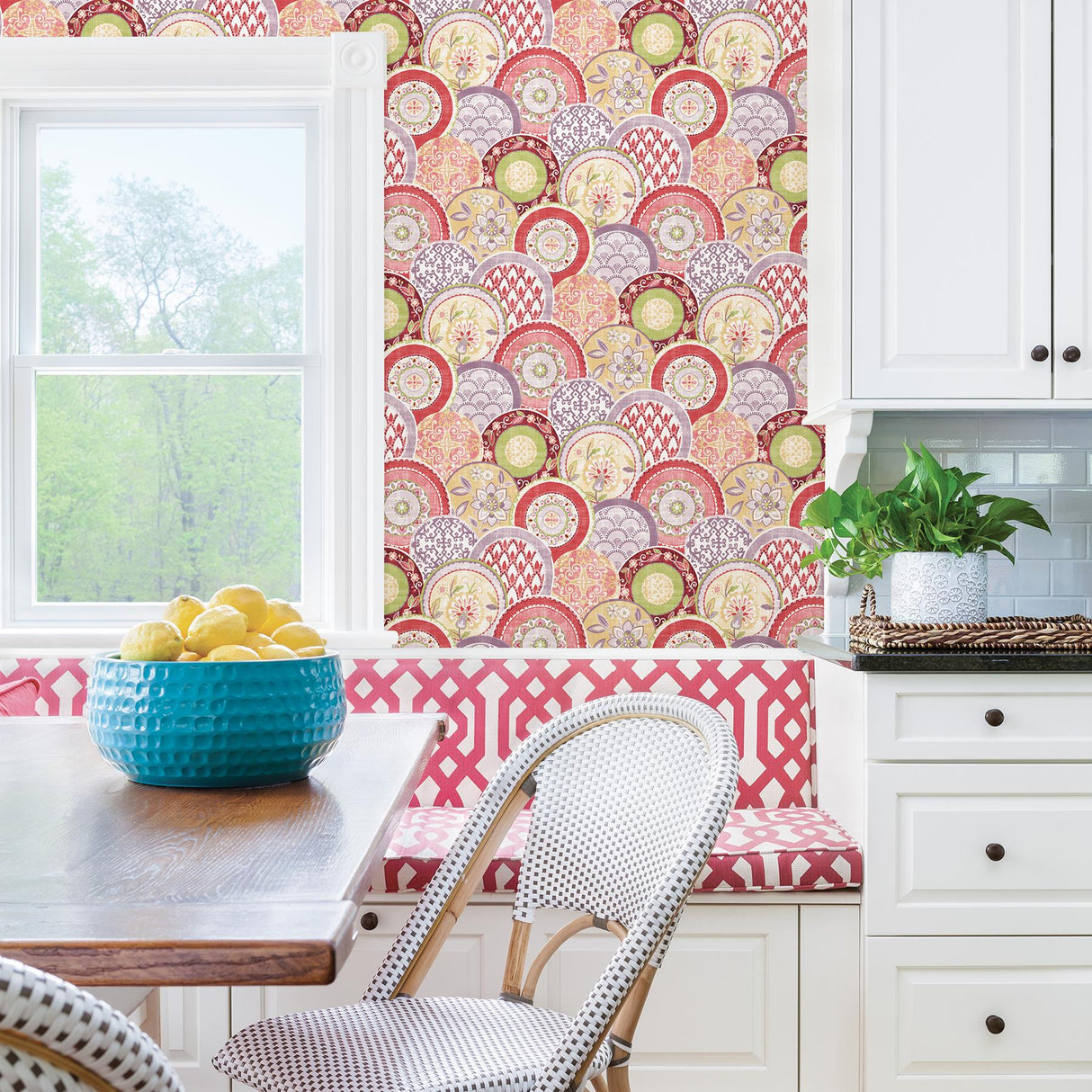 A-Street Prints Solstice 2744-24149 Pink Wallpaper