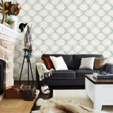A-Street Prints Solstice 2744-24159 Aqua Wallpaper
