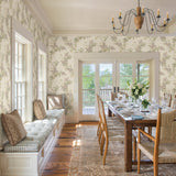 Brewster Home Fashions Brewster KItchen & Bath Essentials 2766-002526 Lavender Wallpaper