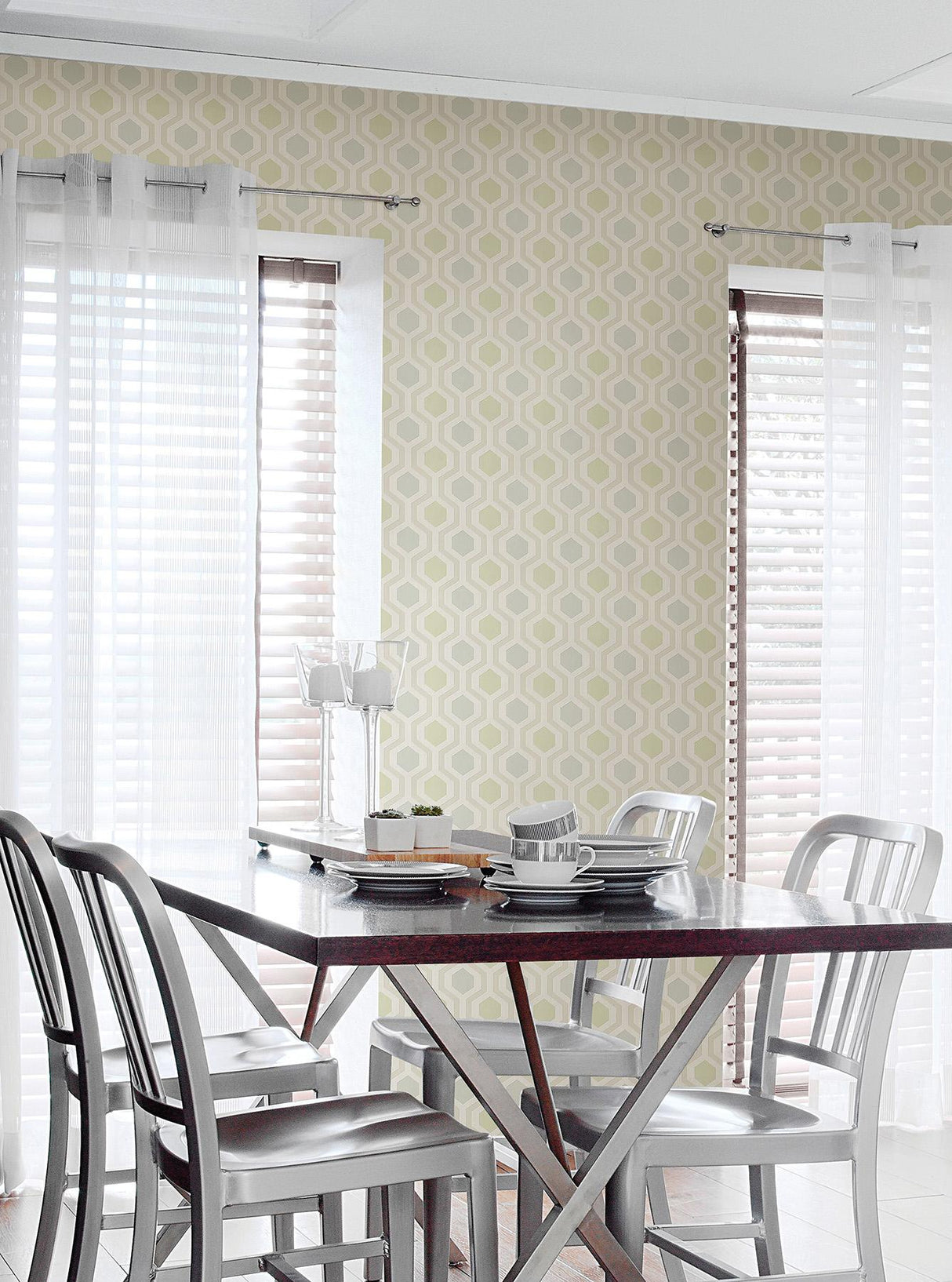 Brewster Home Fashions Brewster KItchen & Bath Essentials 2766-20136 Seafoam Wallpaper