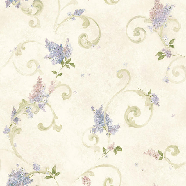 Brewster Home Fashions Brewster KItchen & Bath Essentials 2766-21601 Cream Wallpaper
