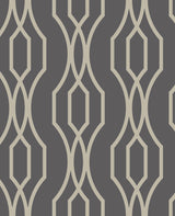 A-Street Prints Habitat 2782-24511 Charcoal Wallpaper