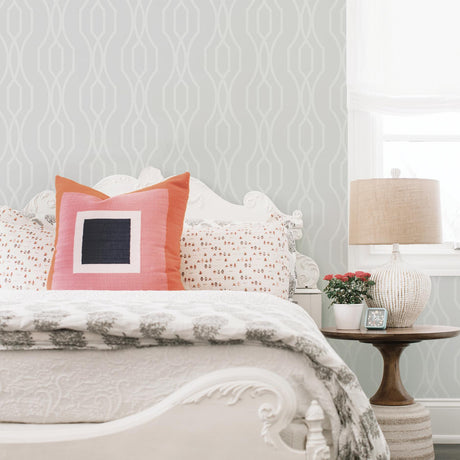 A-Street Prints Habitat 2782-24512 White Wallpaper