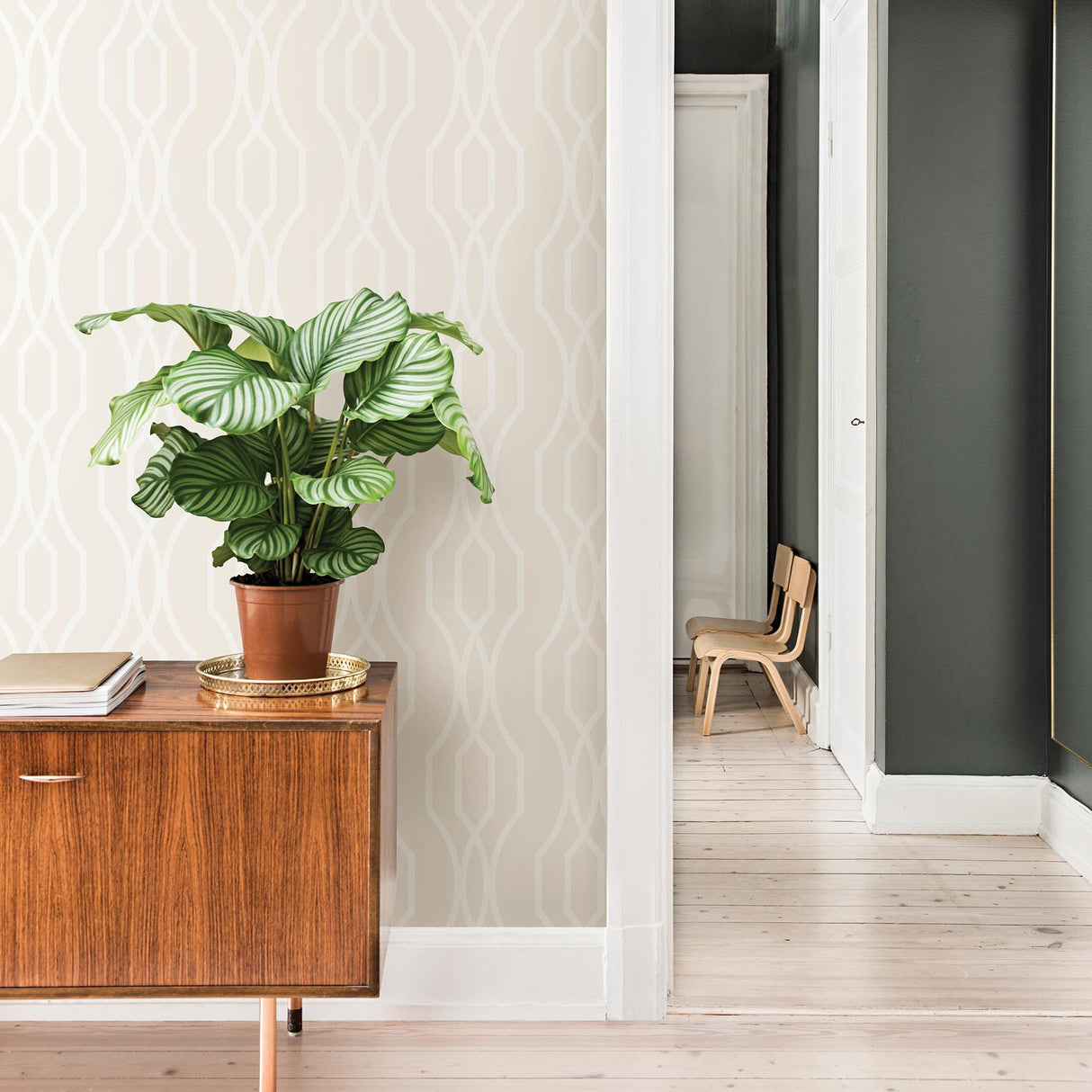 A-Street Prints Habitat 2782-24514 Eggshell Wallpaper