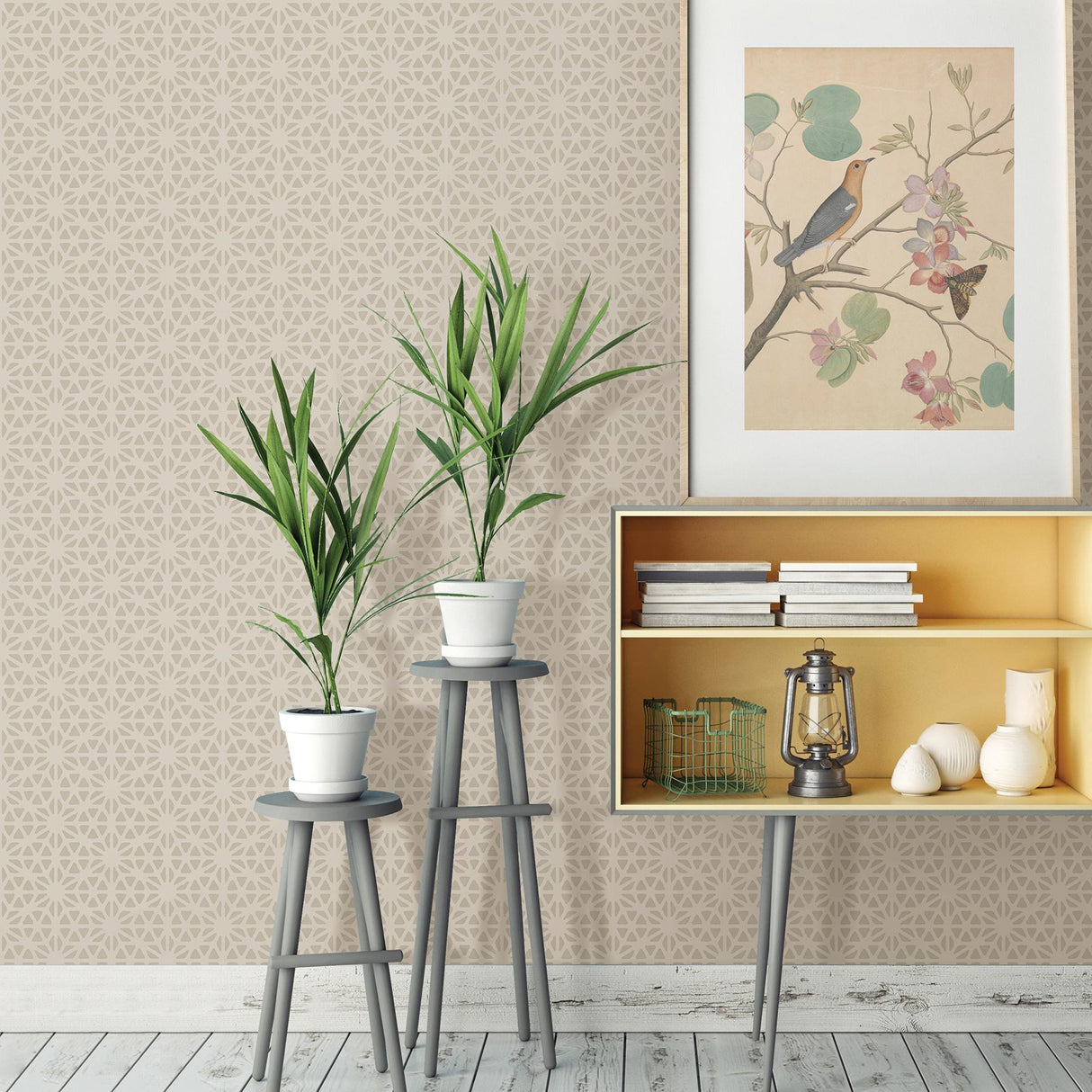 A-Street Prints Habitat 2782-24548 Taupe Wallpaper