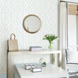 A-Street Prints Celadon 2793-24723 Sky Blue Wallpaper
