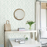 A-Street Prints Celadon 2793-24726 Sea Green Wallpaper