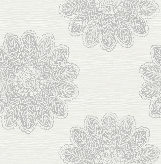 A-Street Prints Celadon 2793-24747 Light Grey Wallpaper
