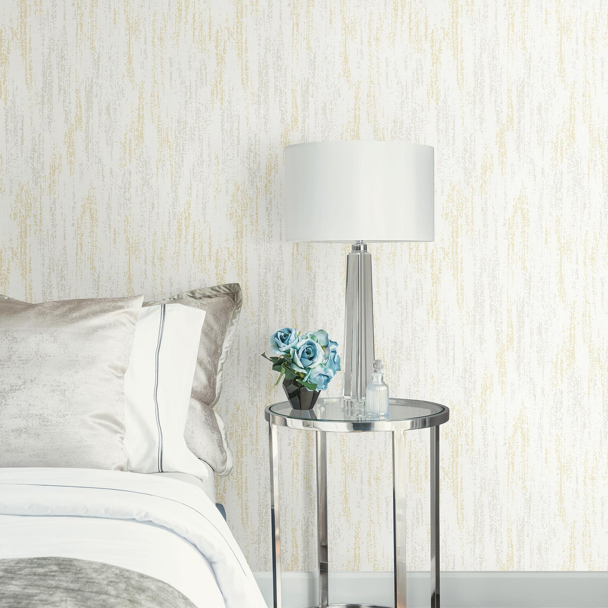 A-Street Prints Celadon 2793-24752 Gold Wallpaper