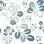 A-Street Prints Folklore 2821-25124 Teal Wallpaper