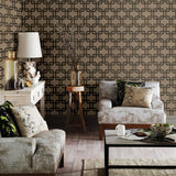 Brewster Home Fashions Engblad & Co Lounge Luxe 2825-6385 Brown Wallpaper