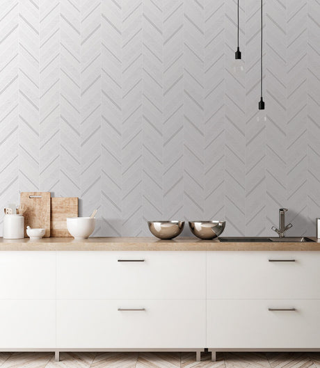 Brewster Home Fashions Advantage Deluxe 2835-42415 Ivory Wallpaper