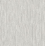 A-Street Prints Equinox Fabric Textures Grey Wallpaper